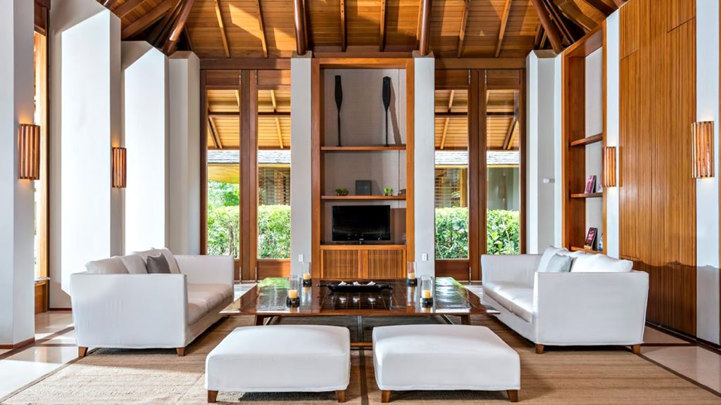 Amanyara Resort - Providenciales, Turks and Caicos Islands - 3 Bedroom Tranquility Villa Living Room