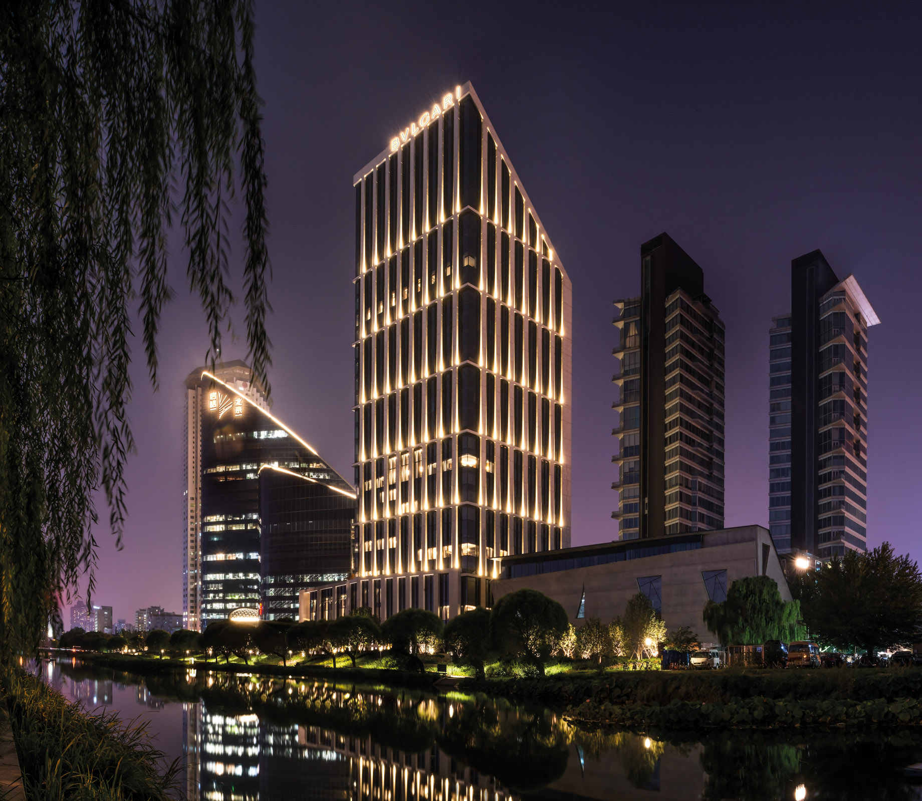 Bvlgari Hotel Beijing - Beijing, China - Hotel Night View