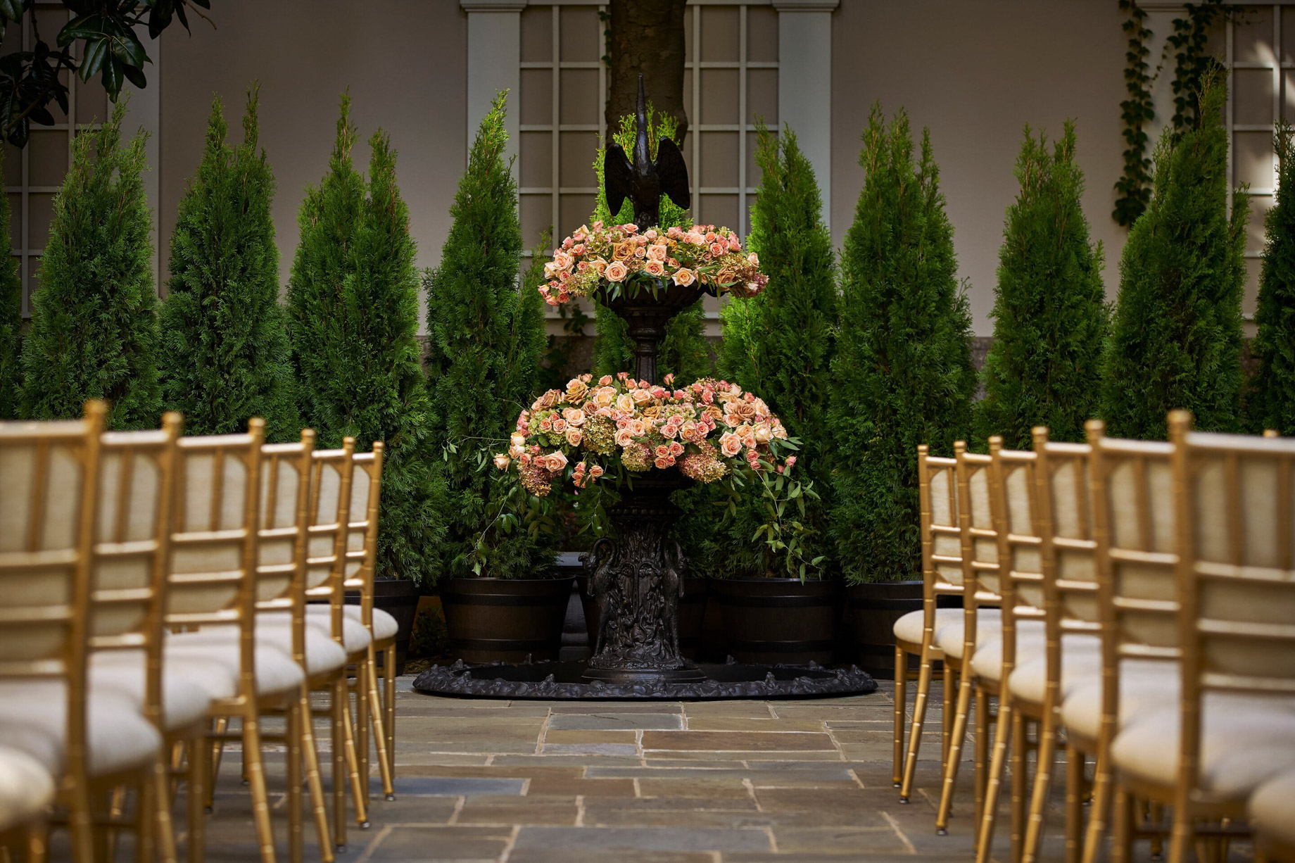 The St. Regis Washington D.C. Hotel – Washington, DC, USA – Astor Terrace Wedding Ceremony