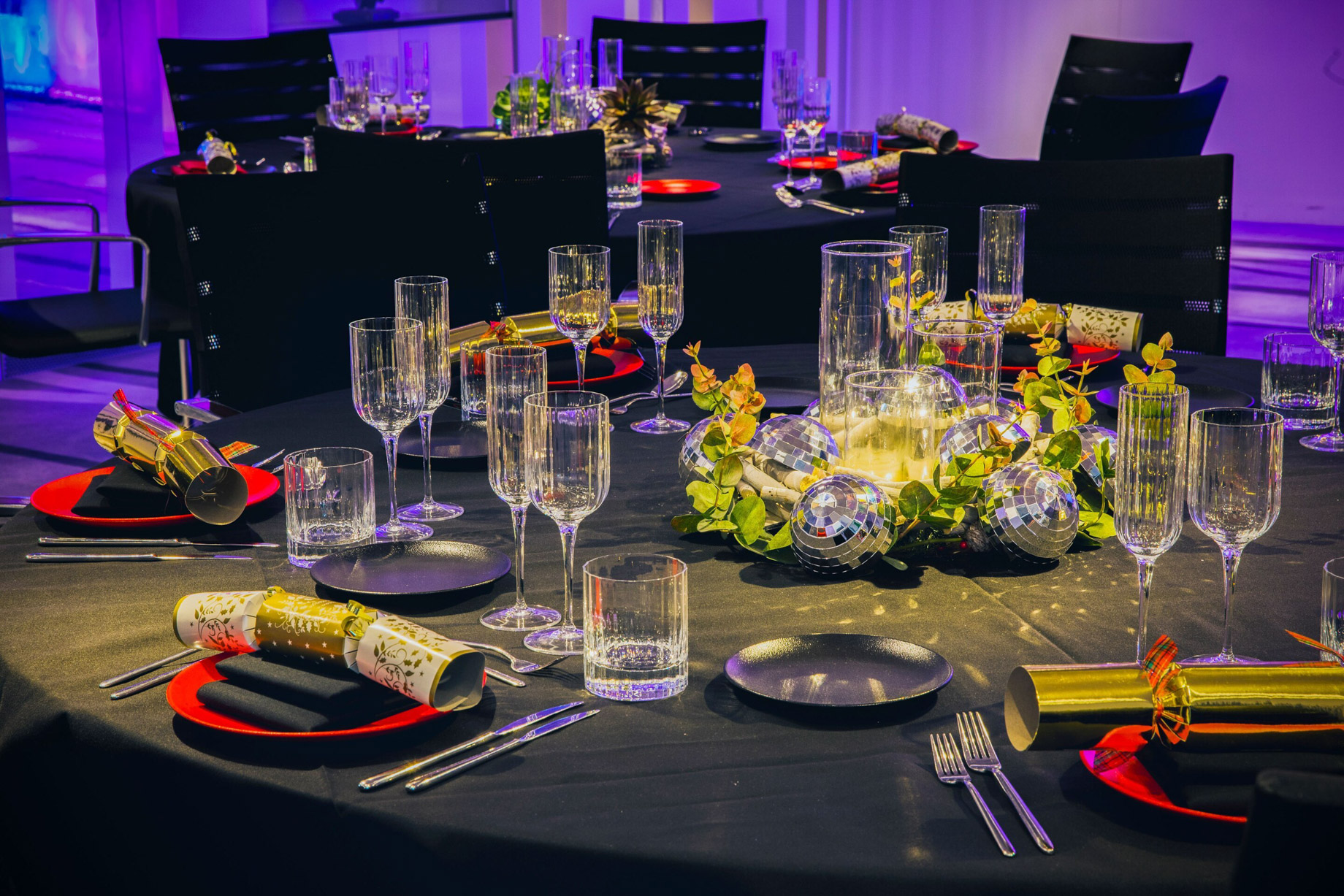 W London Hotel - London, United Kingdom - Studio Banquet Table Settting