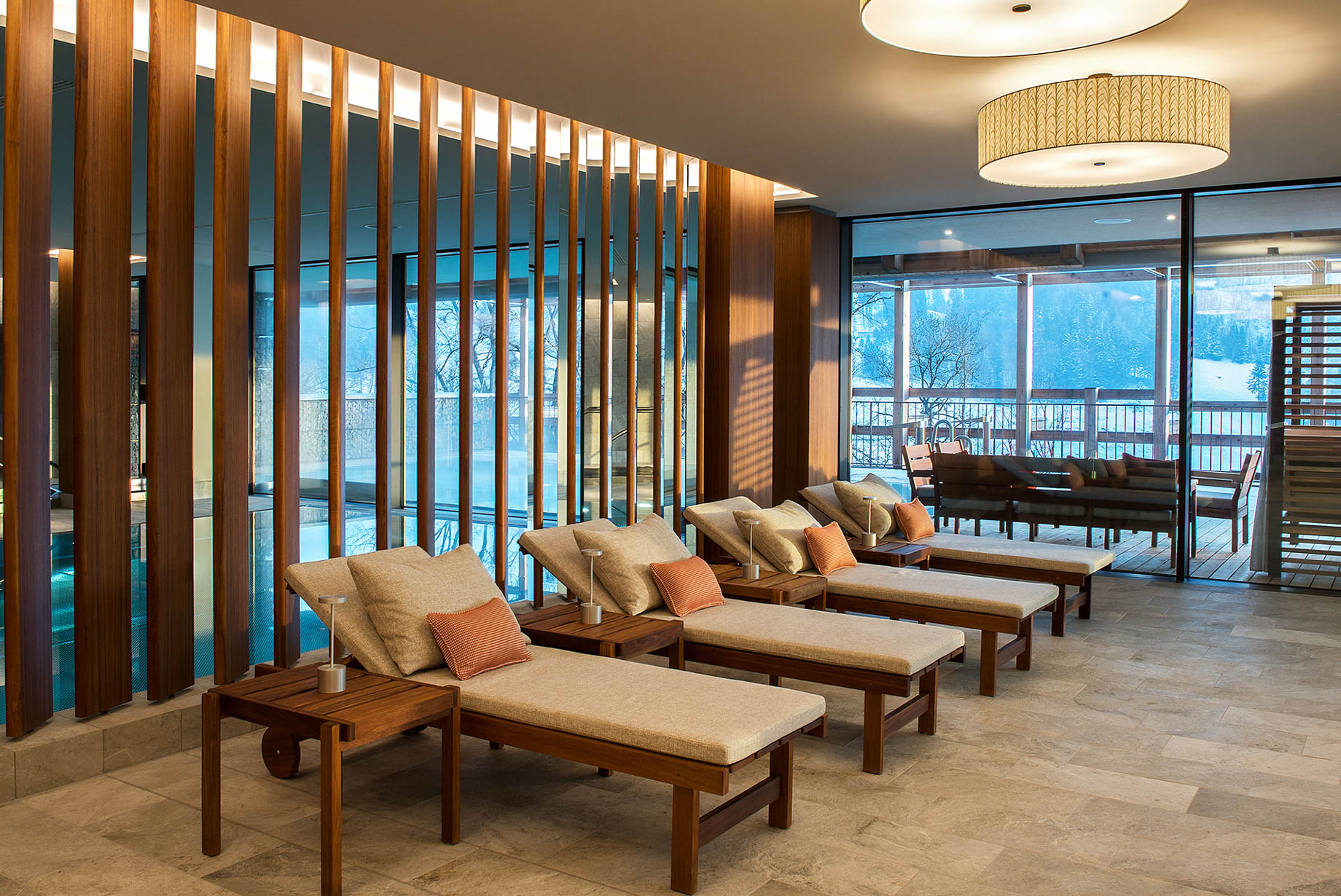 Waldhotel – Burgenstock Hotels & Resort – Obburgen, Switzerland – Spa Silent Room Lounge
