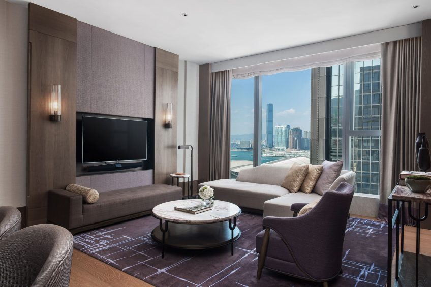 The St. Regis Hong Kong Hotel - Wan Chai, Hong Kong - Metropolitan Suite Living Room