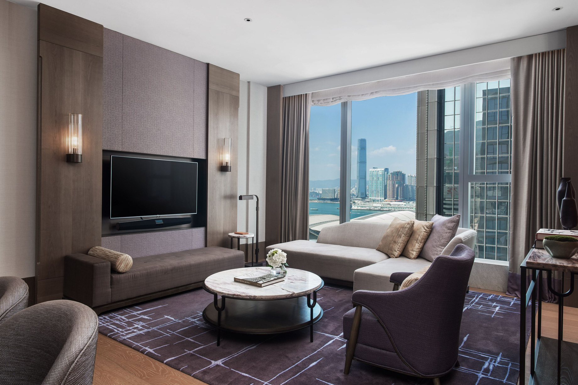 The St. Regis Hong Kong Hotel – Wan Chai, Hong Kong – Metropolitan Suite Living Room