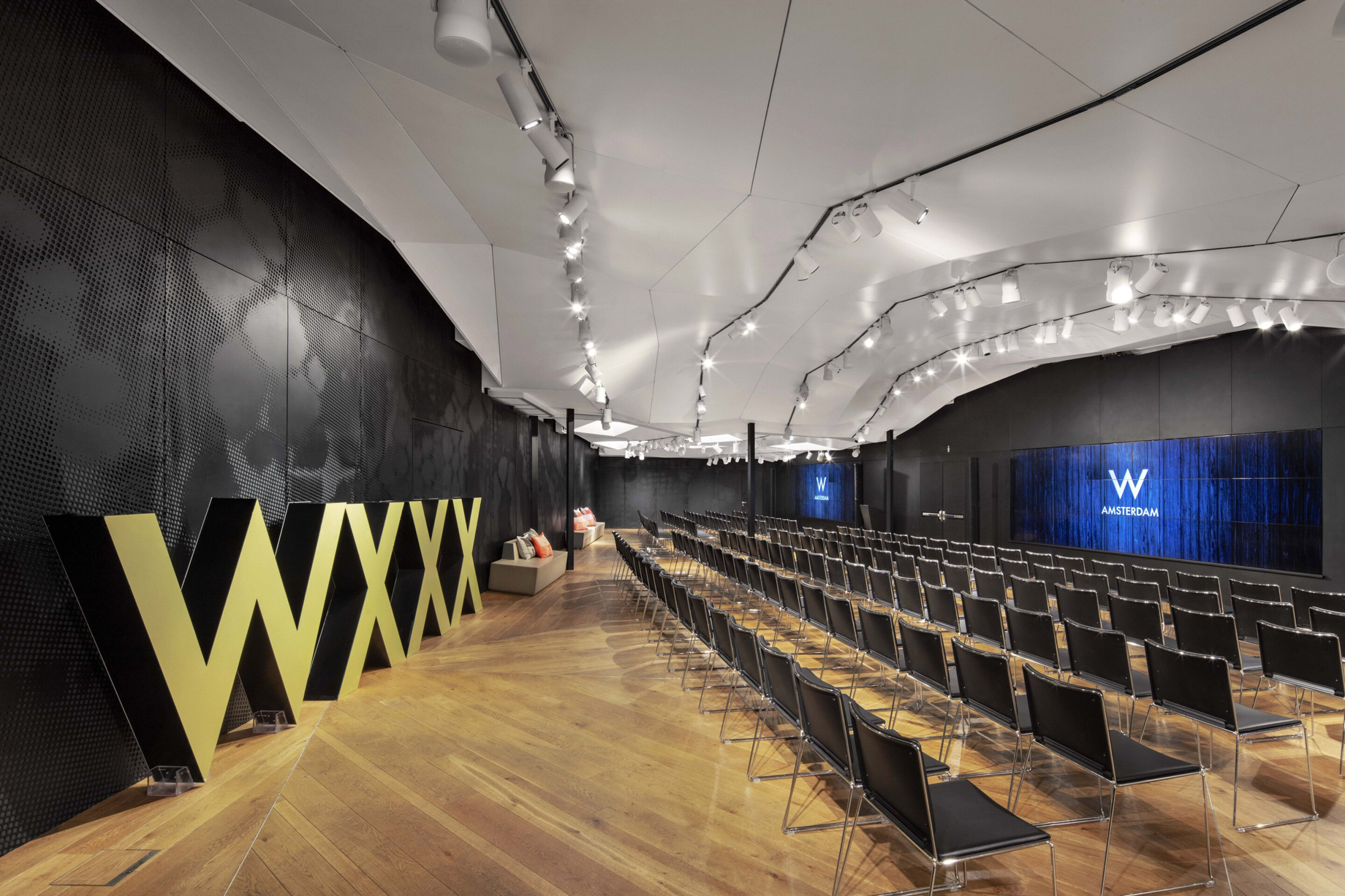 W Amsterdam Hotel – Amsterdam, Netherlands – Great Room 1 Theater Setup