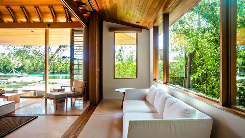 Amanyara Resort - Providenciales, Turks and Caicos Islands - 3 Bedroom Tranquility Villa Lounge