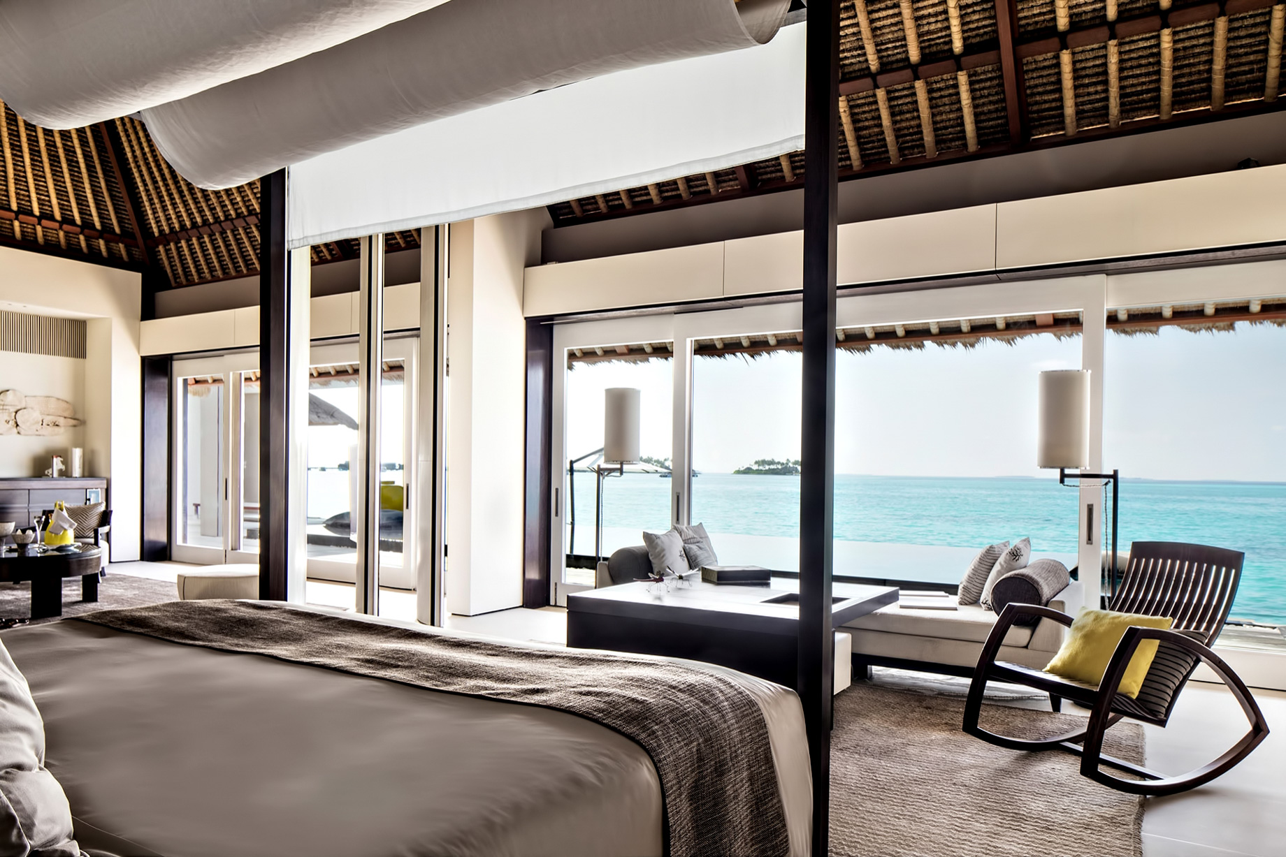 Cheval Blanc Randheli Resort – Noonu Atoll, Maldives – Overwater Villa Bedroom Ocean View