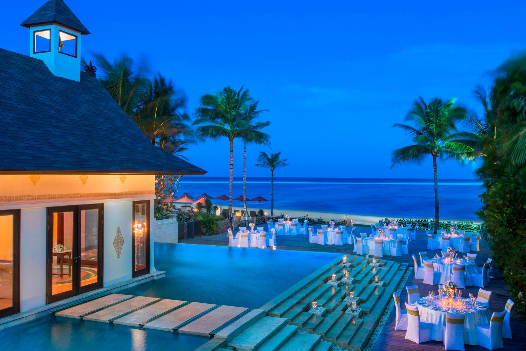 The St. Regis Bali Resort – Bali, Indonesia – Dinner Reception at the Cloud Nine Terrace