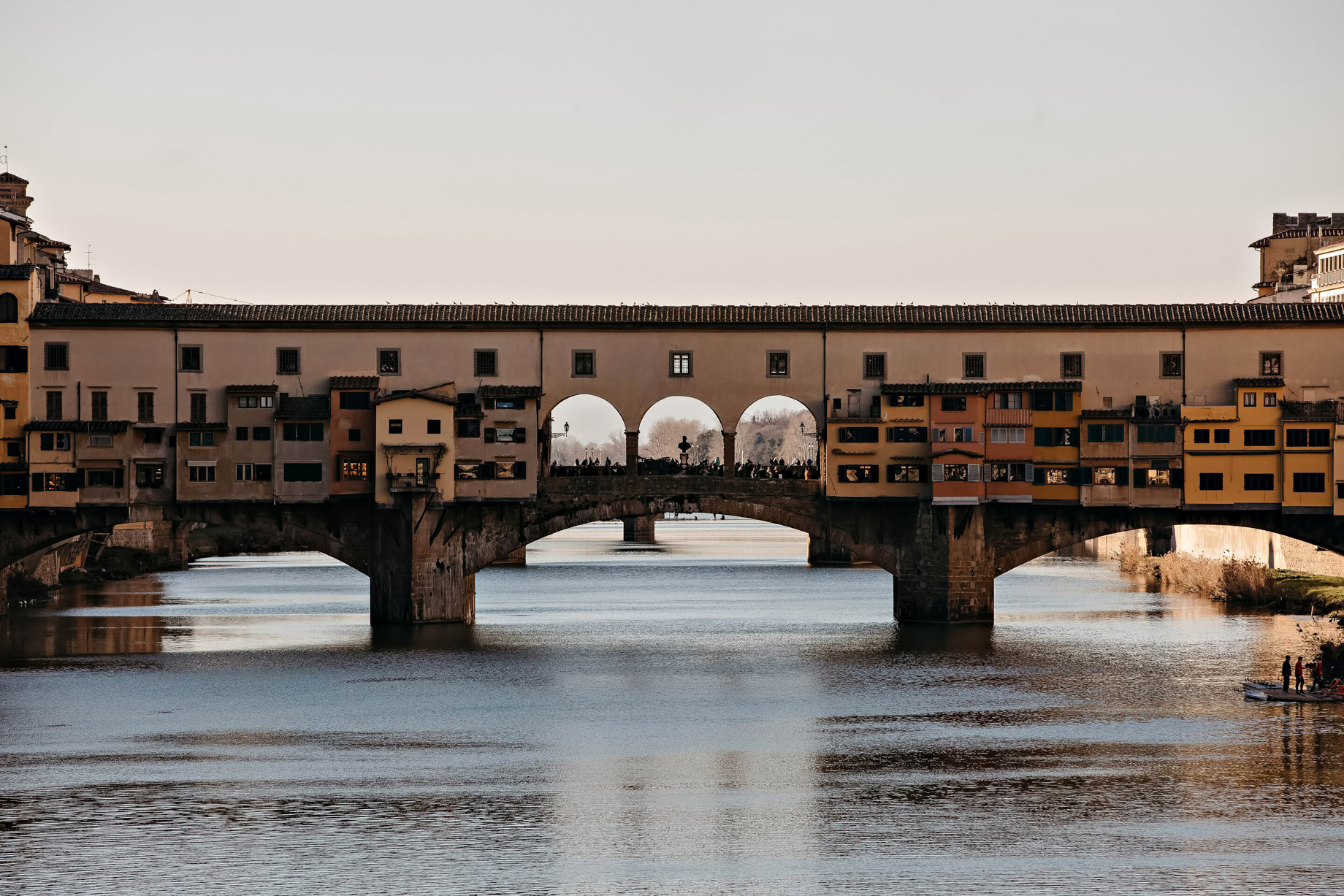 The St. Regis Florence Hotel – Florence, Italy – Ponte Vecchio at Dusk