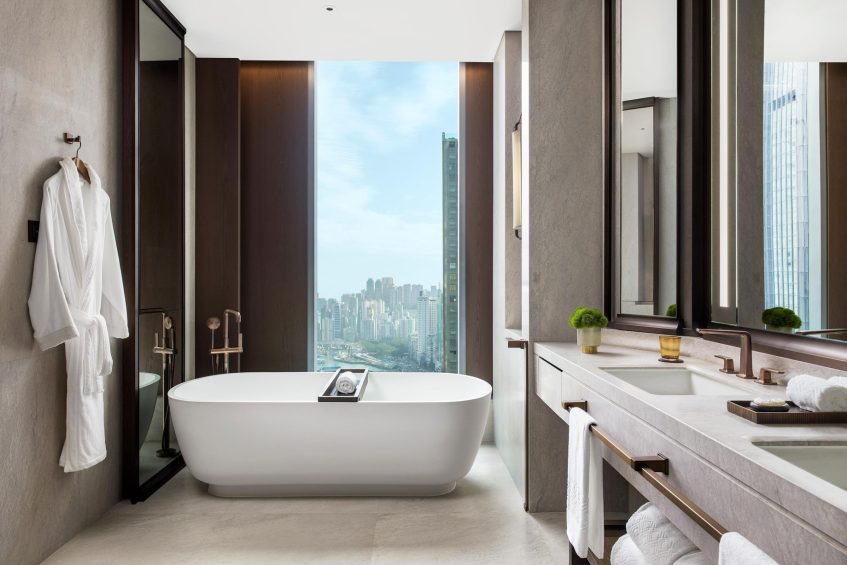 The St. Regis Hong Kong Hotel - Wan Chai, Hong Kong - Metropolitan Suite Bathroom
