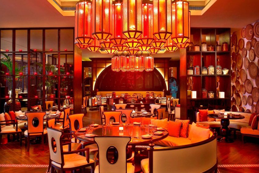 W Doha Hotel - Doha, Qatar - Spice Market Restaurant Tables