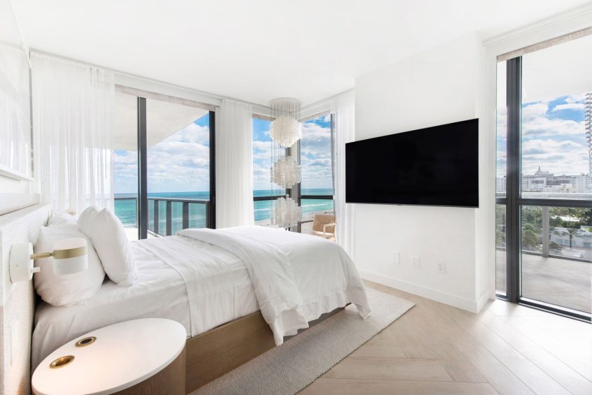 W South Beach Hotel - Miami Beach, FL, USA - WOW Oceanfront Two Bedroom Suite View