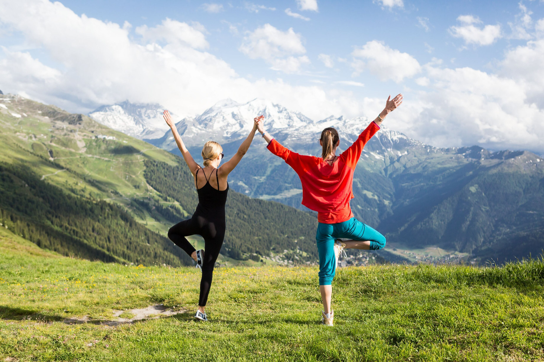 W Verbier Hotel - Verbier, Switzerland - Mountain Yoga