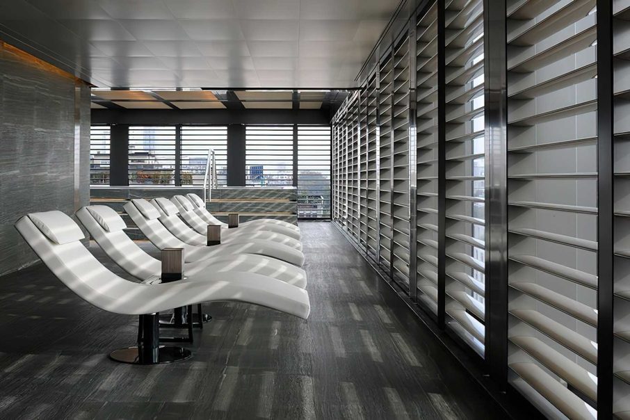 120 - Armani Hotel Milano - Milan, Italy - Armani SPA Lounge Chairs