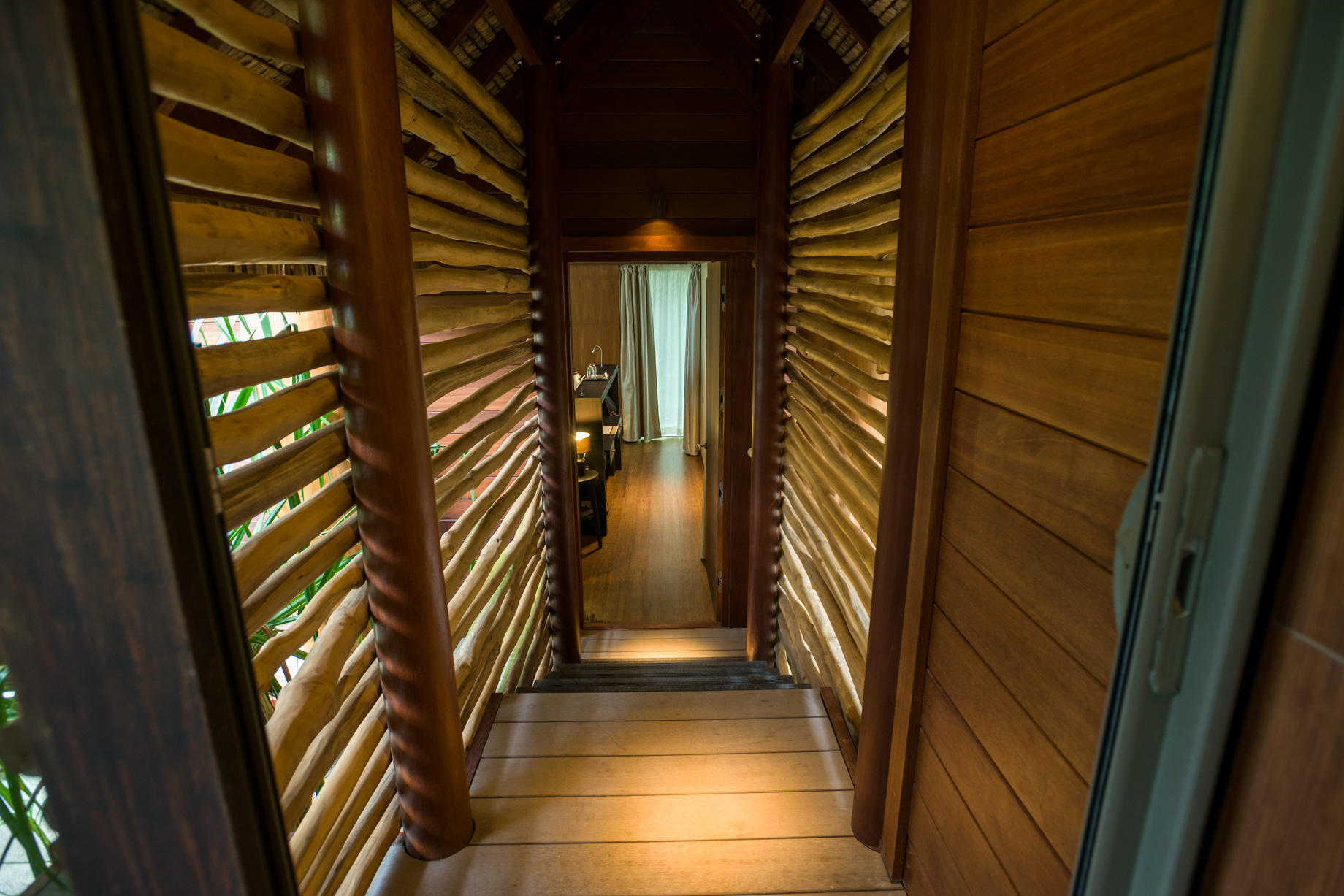 The Brando Resort – Tetiaroa Private Island, French Polynesia – 2 Bedroom Beachfront Villa Hallway