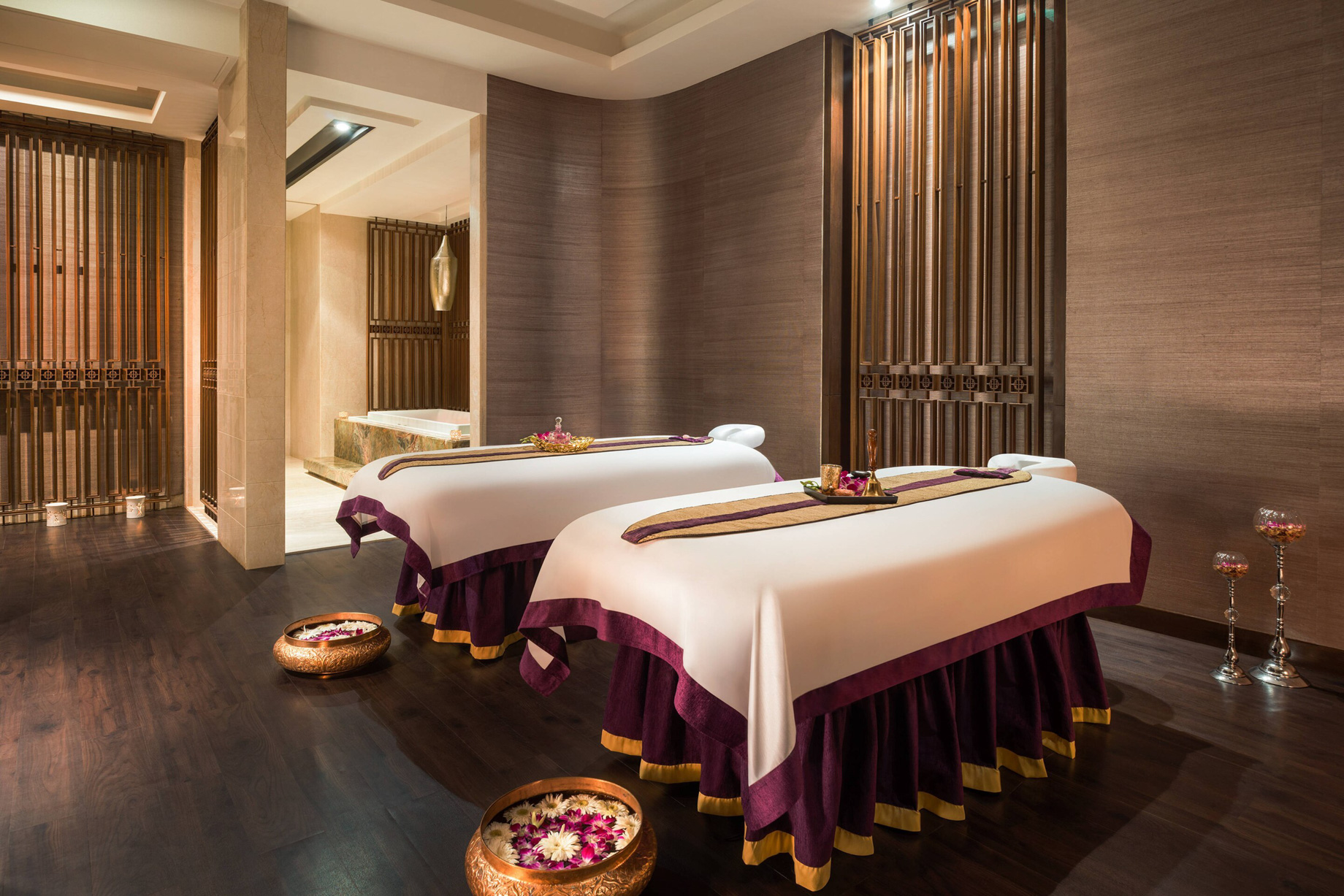 The St. Regis Mumbai Hotel - Mumbai, India - Spa Tables