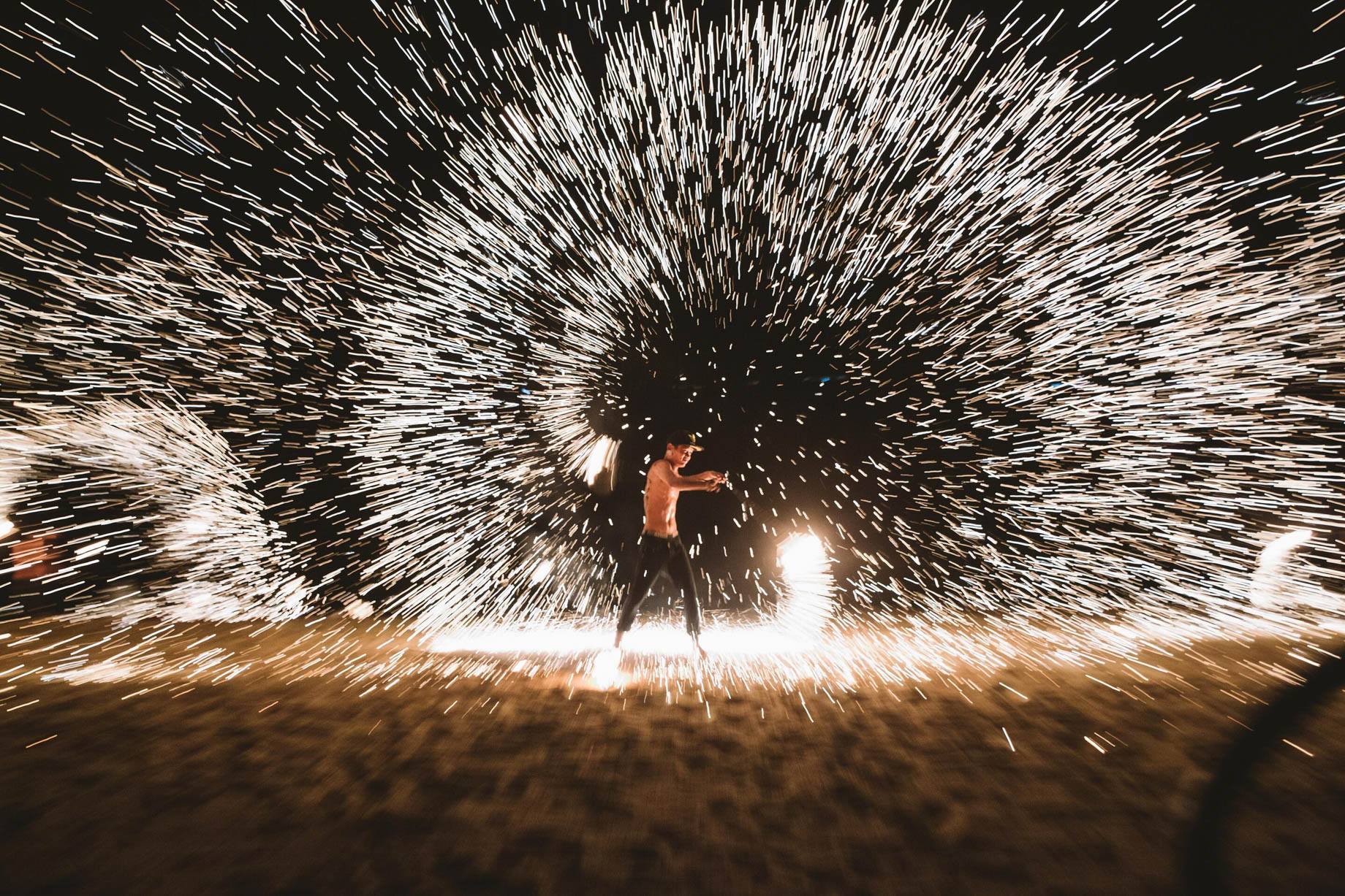 W Koh Samui Resort – Thailand – Fire Show on W Beach