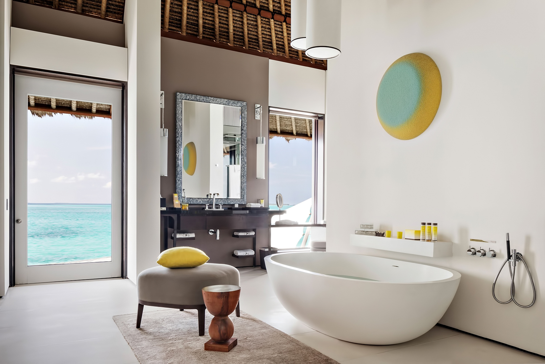 Cheval Blanc Randheli Resort – Noonu Atoll, Maldives – Overwater Villa Bathroom