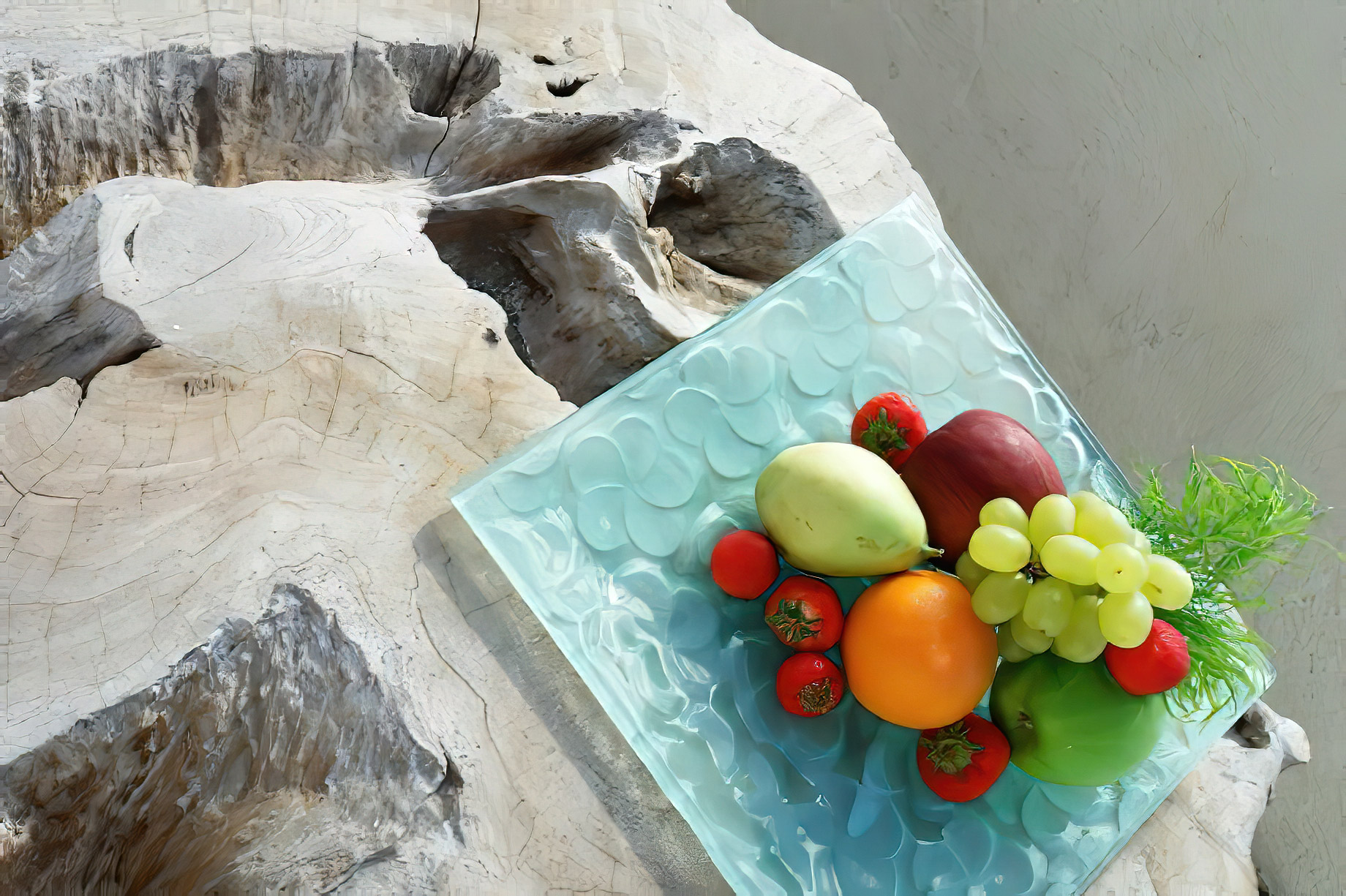 Mystique Hotel Santorini – Oia, Santorini Island, Greece - Luxury Service Fresh Fruit Plate