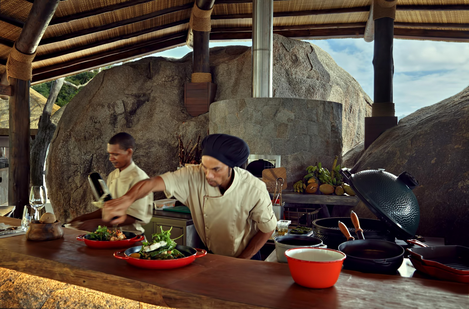 Six Senses Zil Pasyon Resort – Felicite Island, Seychelles – Ocean Kitchen