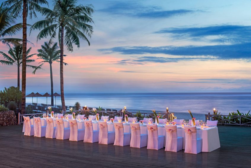 The St. Regis Bali Resort - Bali, Indonesia - Intimate Dinner at the Cloud Nine Terrace