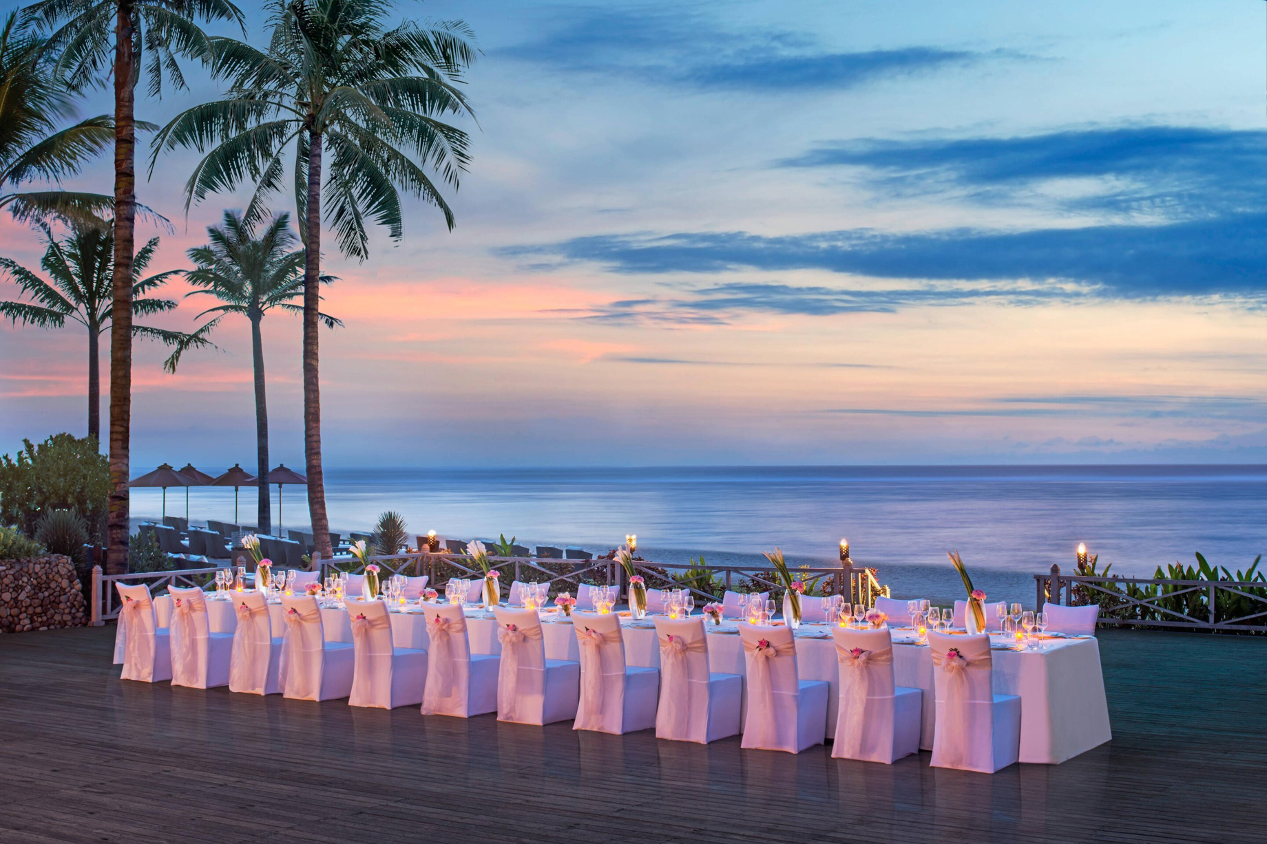 The St. Regis Bali Resort – Bali, Indonesia – Intimate Dinner at the Cloud Nine Terrace