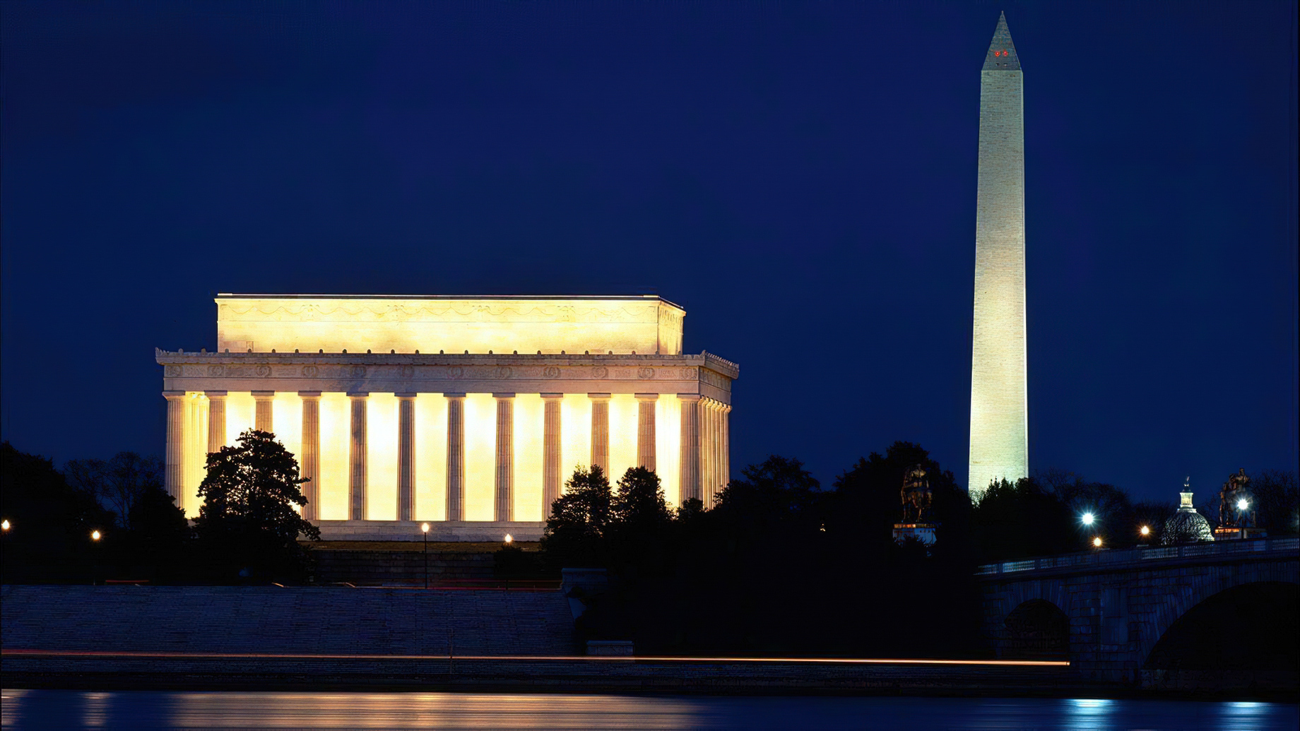 The St. Regis Washington D.C. Hotel – Washington, DC, USA – Washington Monuments at Night