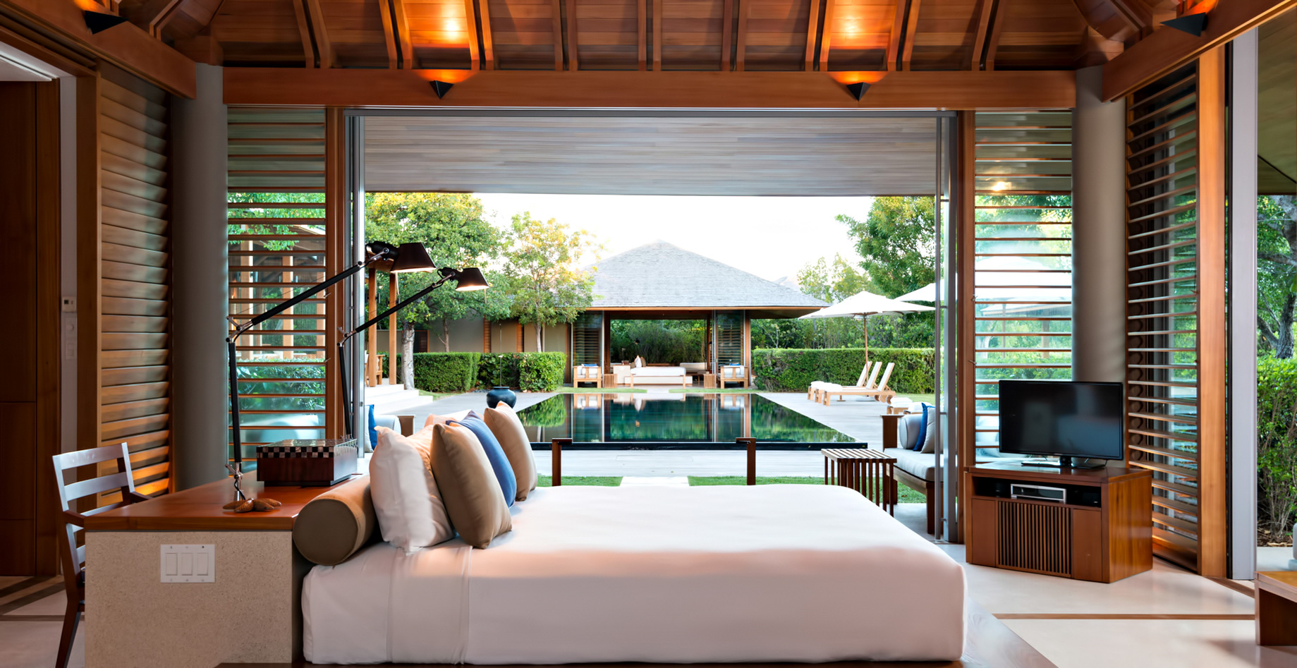 Amanyara Resort - Providenciales, Turks and Caicos Islands - 3 Bedroom Tranquility Villa Bedroom