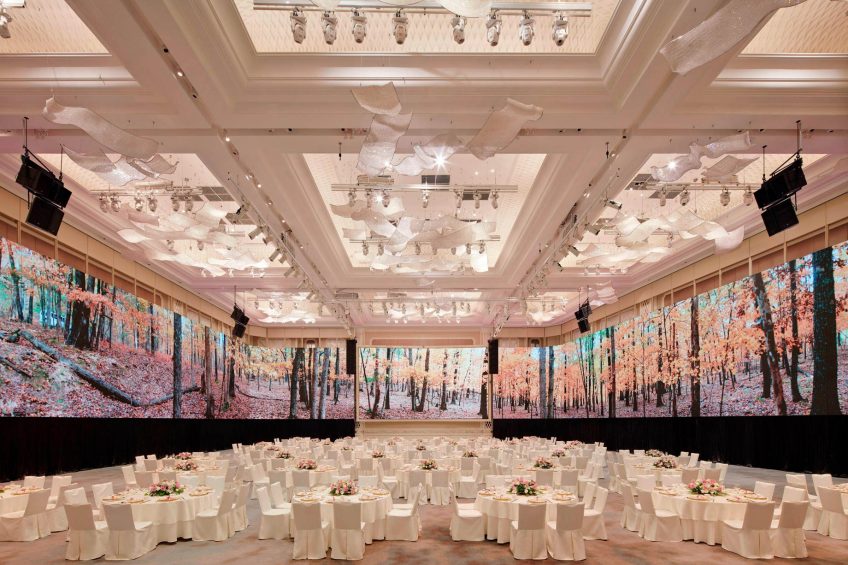 The St. Regis Kuala Lumpur Hotel - Kuala Lumpur, Malaysia - Grand Ballroom Video Screens