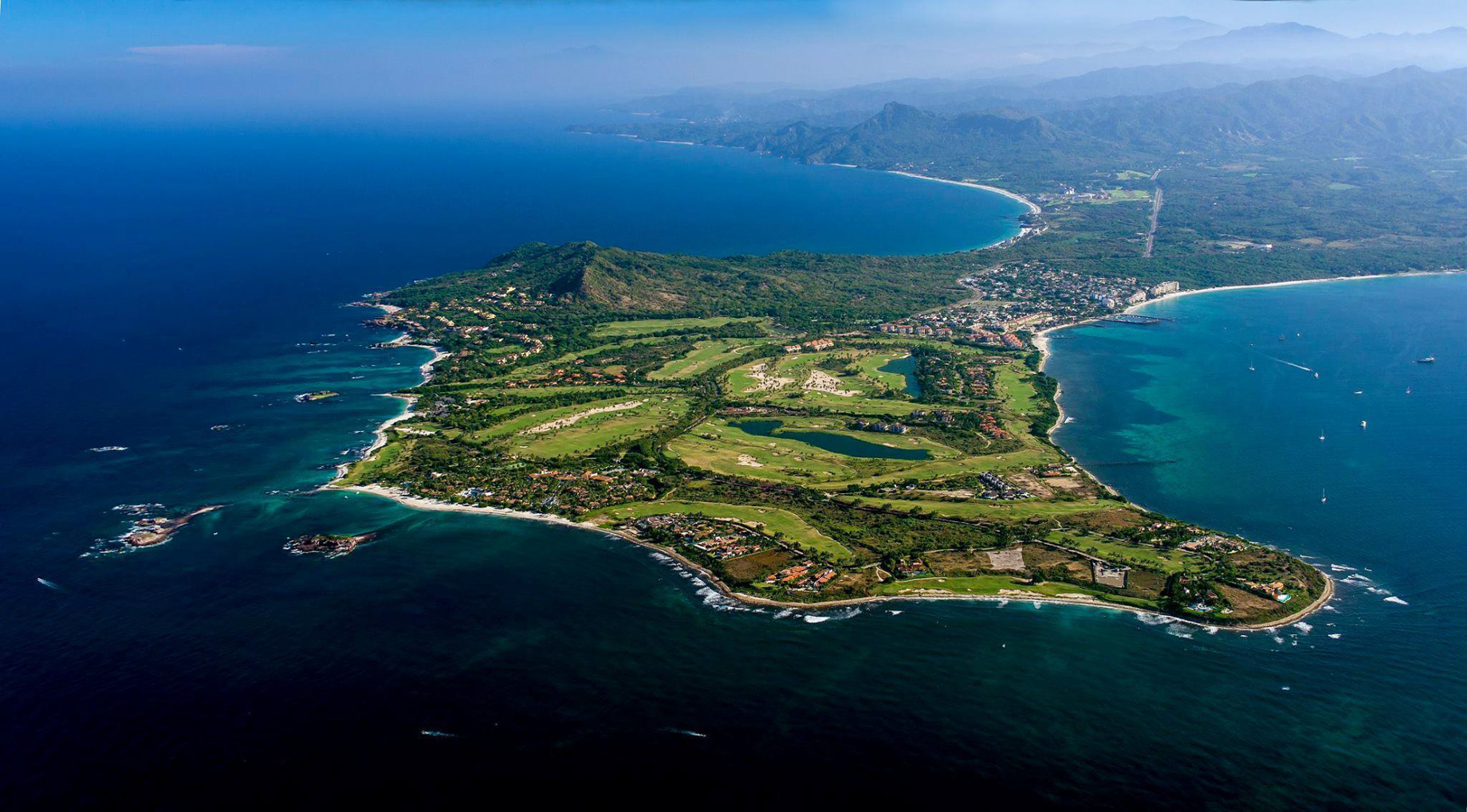 The St. Regis Punta Mita Resort – Nayarit, Mexico – Punta Mita Peninsula Aerial