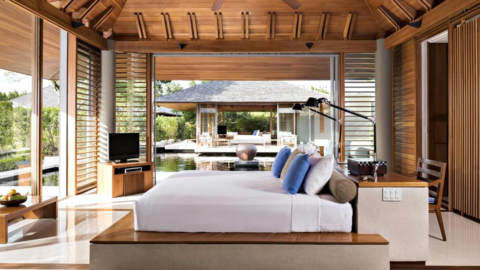 Amanyara Resort – Providenciales, Turks and Caicos Islands – 3 Bedroom Tranquility Villa Bedroom