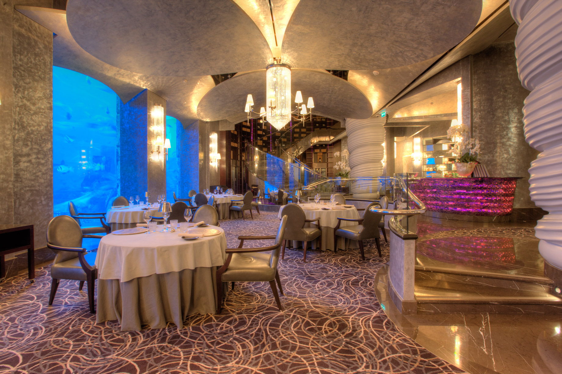 Atlantis The Palm Resort – Crescent Rd, Dubai, UAE – Ossiano Restaurant