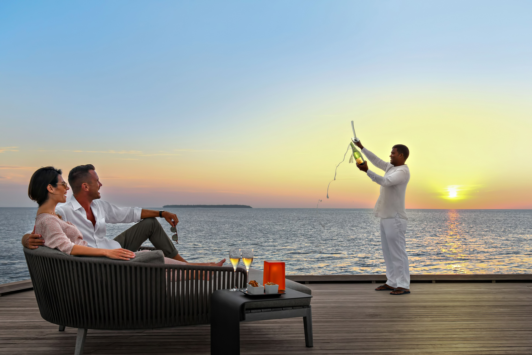 The St. Regis Maldives Vommuli Resort – Dhaalu Atoll, Maldives – Evening Ritual