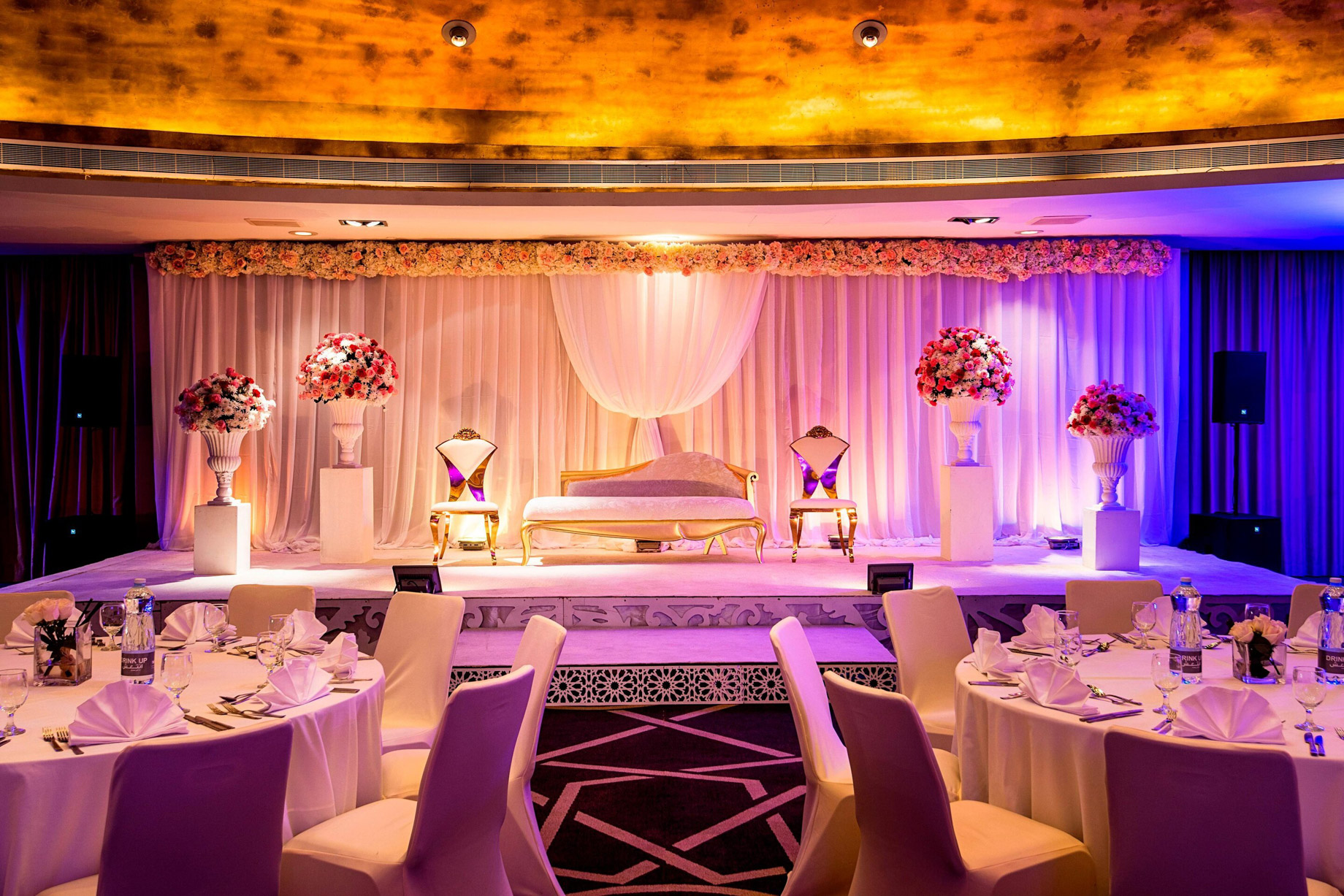 W Doha Hotel – Doha, Qatar – Wedding Setup