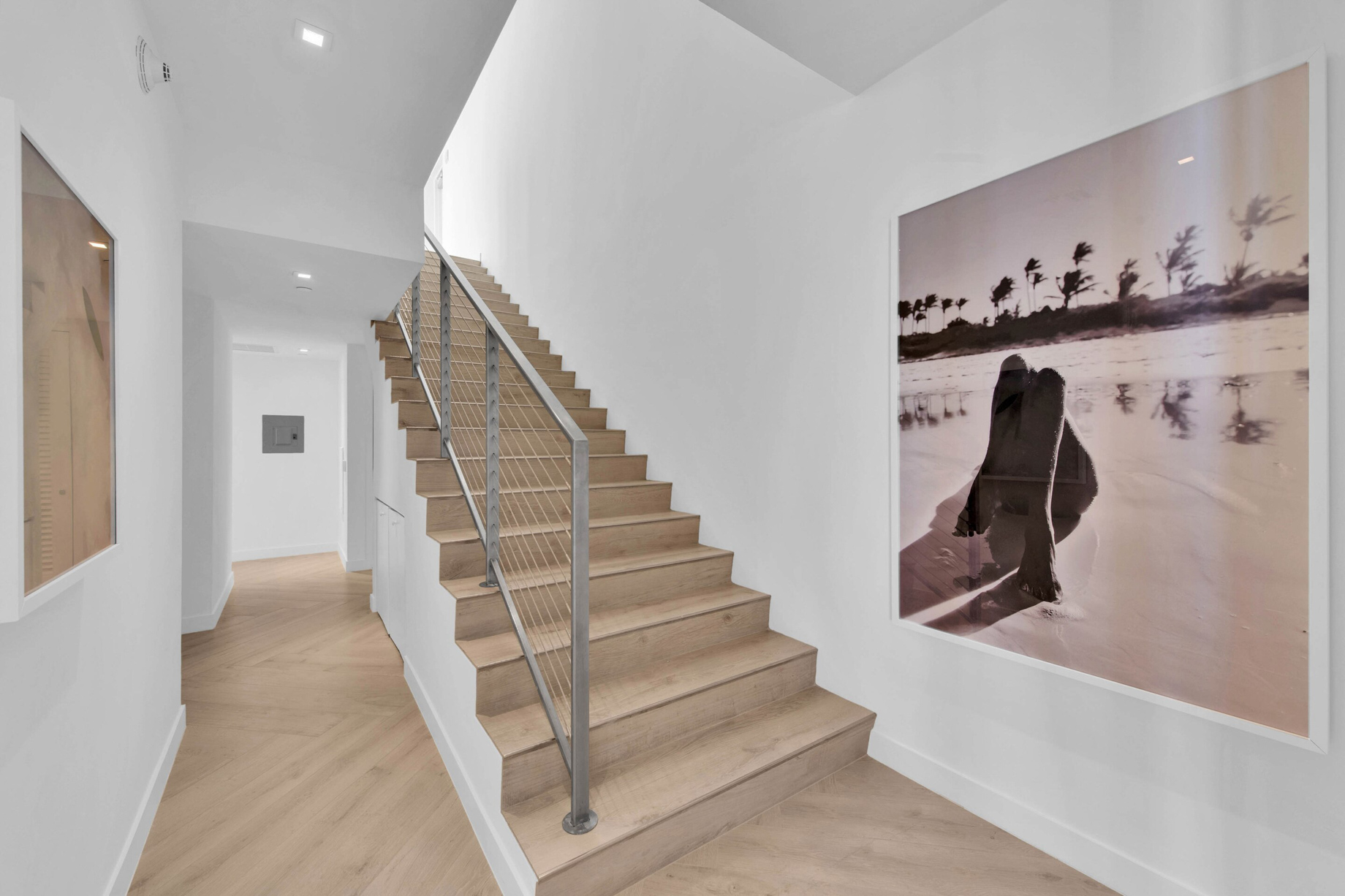 W South Beach Hotel – Miami Beach, FL, USA – Ocean View Penthouse Suite Stairs