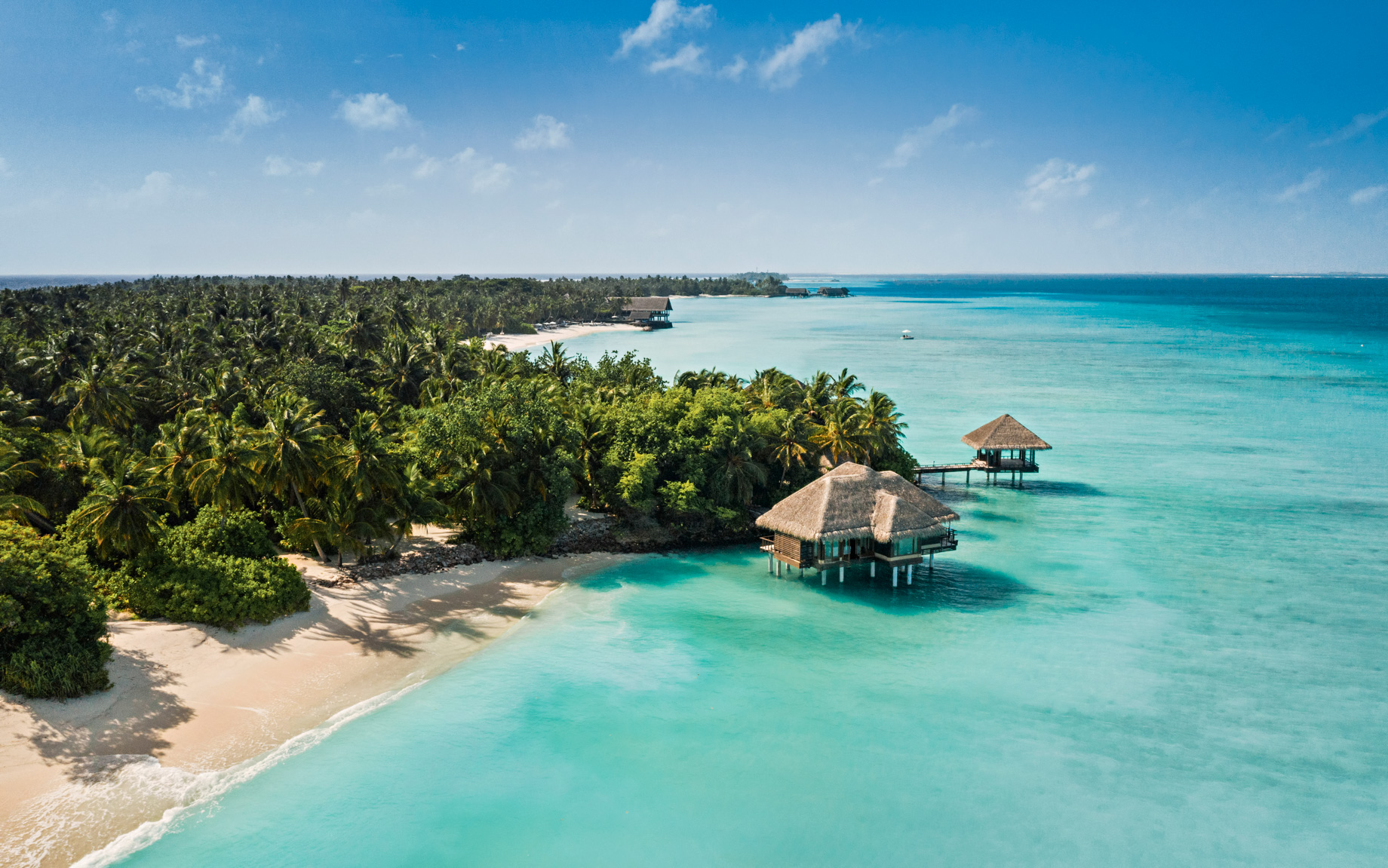 One&Only Reethi Rah Resort – North Male Atoll, Maldives – Spa Aerial