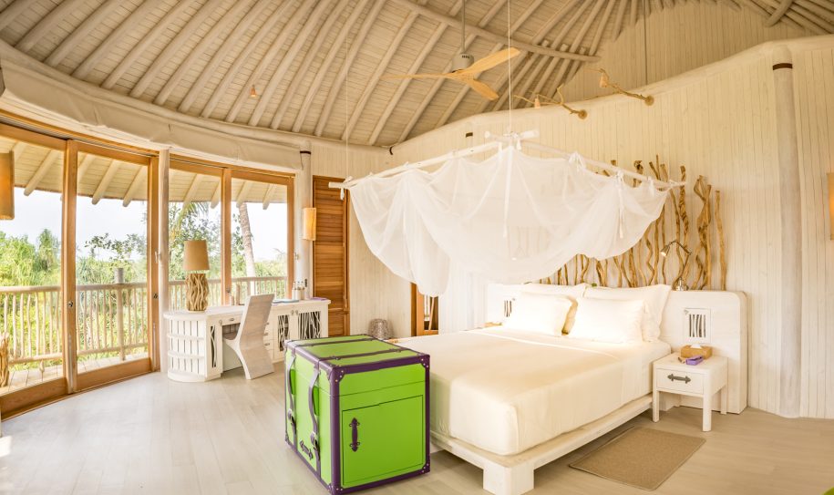 Soneva Jani Resort - Noonu Atoll, Medhufaru, Maldives - 3 Bedroom Island Reserve Villa Bedroom