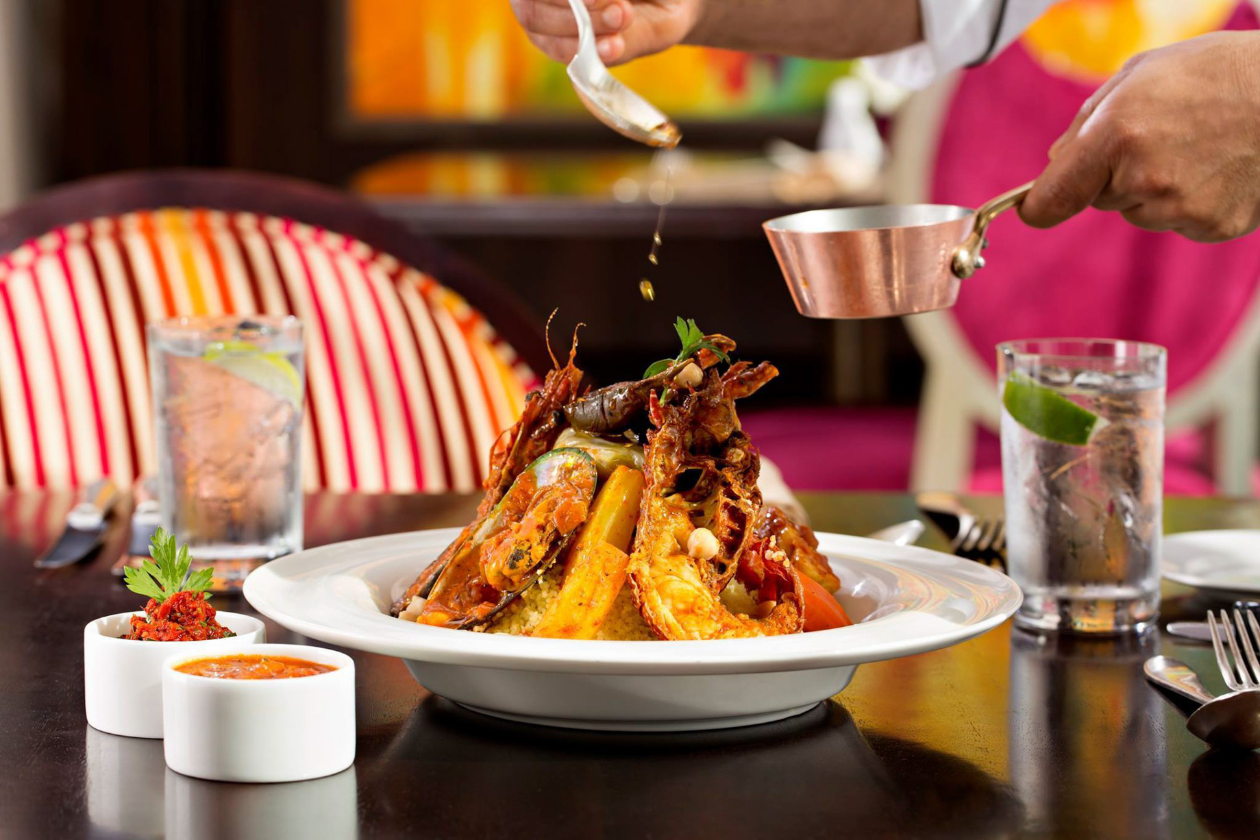 The St. Regis Abu Dhabi Hotel - Abu Dhabi, United Arab Emirates - Gourmet Cuisine