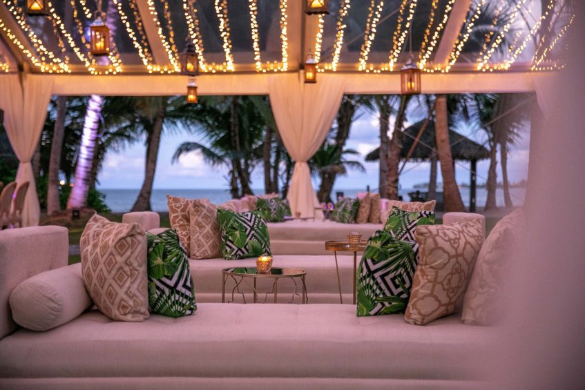 The St. Regis Bahia Beach Resort - Rio Grande, Puerto Rico - Seabreeze Event Lawn Setup