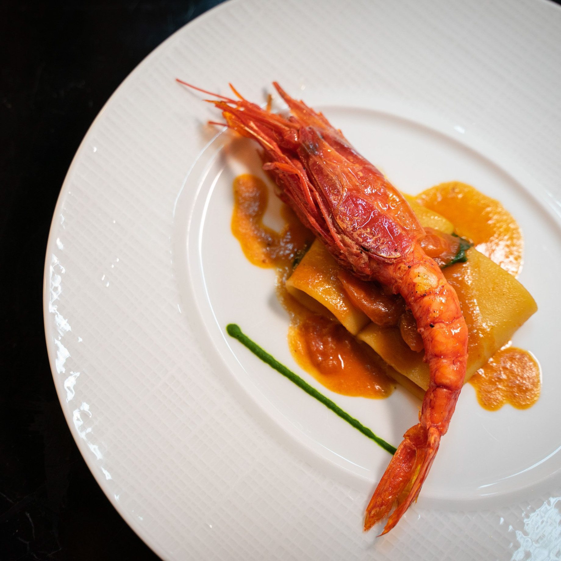 The St. Regis Macao Hotel - Cotai, Macau SAR, China - Spanish Red Carabineros Prawns