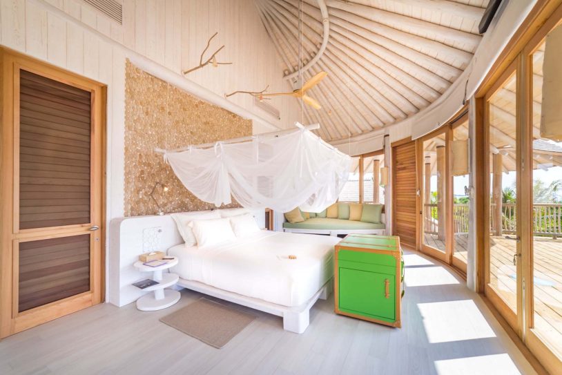 Soneva Jani Resort - Noonu Atoll, Medhufaru, Maldives - 3 Bedroom Island Reserve Villa Bedroom