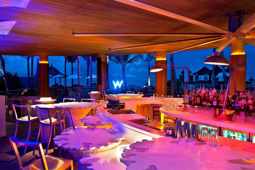 W Bali Seminyak Resort - Seminyak, Indonesia - WooBar Lounge