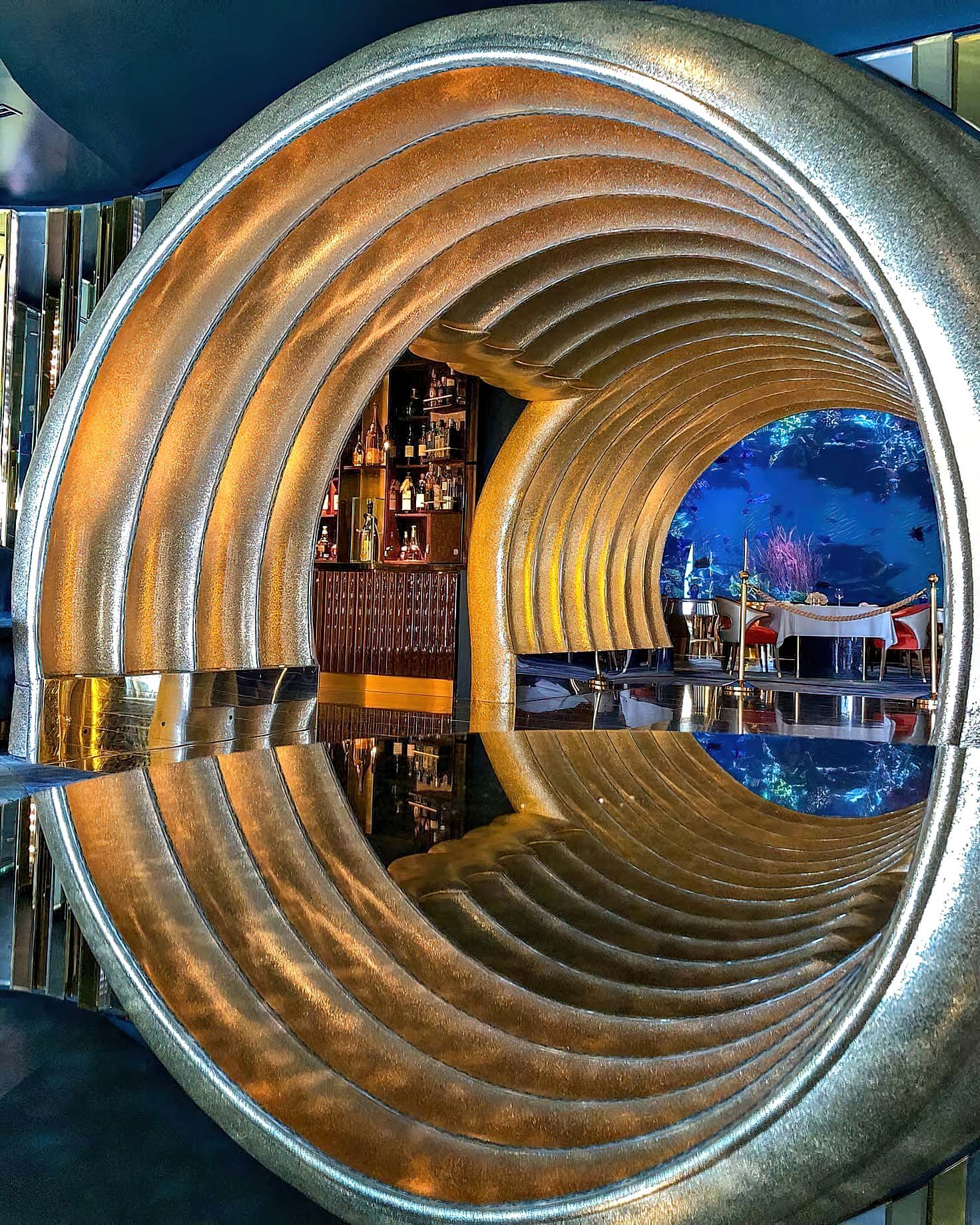 Burj Al Arab Jumeirah Hotel – Dubai, UAE – Al Mahara Restaurant Entrance