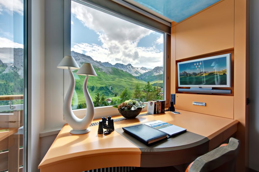 Tschuggen Grand Hotel - Arosa, Switzerland - Mountain View