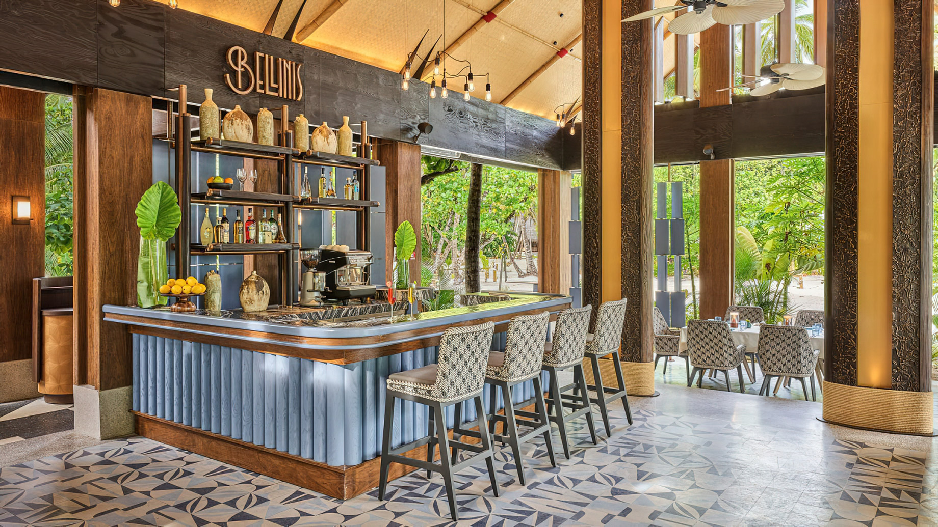 JOALI Maldives Resort - Muravandhoo Island, Maldives - Bellinis Restaurant Maldives