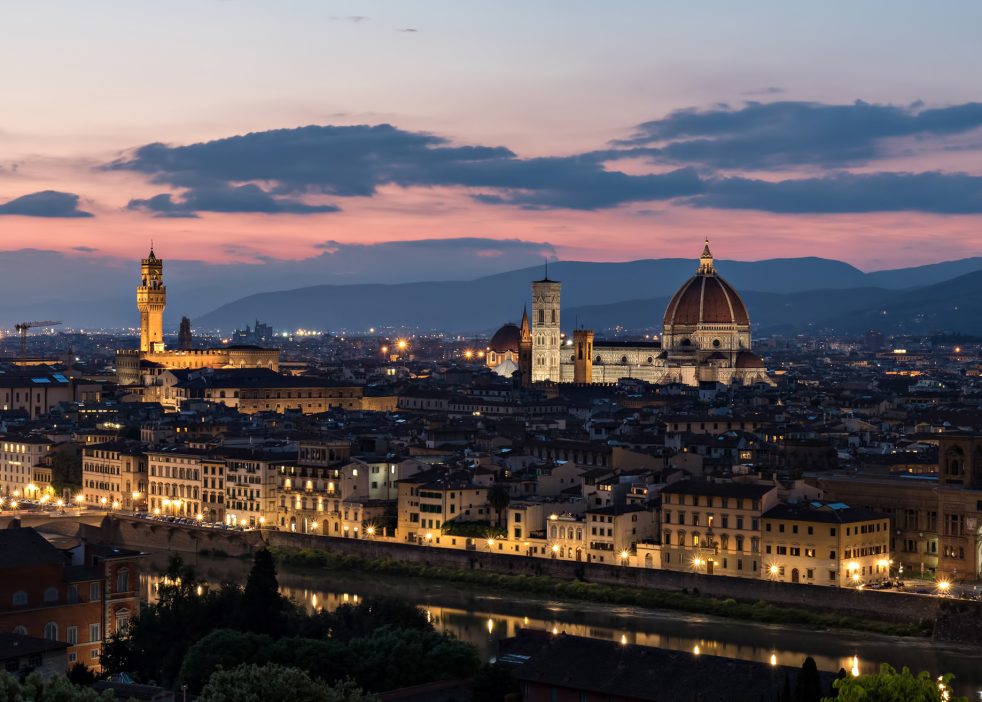 The St. Regis Florence Hotel - Florence, Italy - Basilica of Santa Maria del Fiore at Night