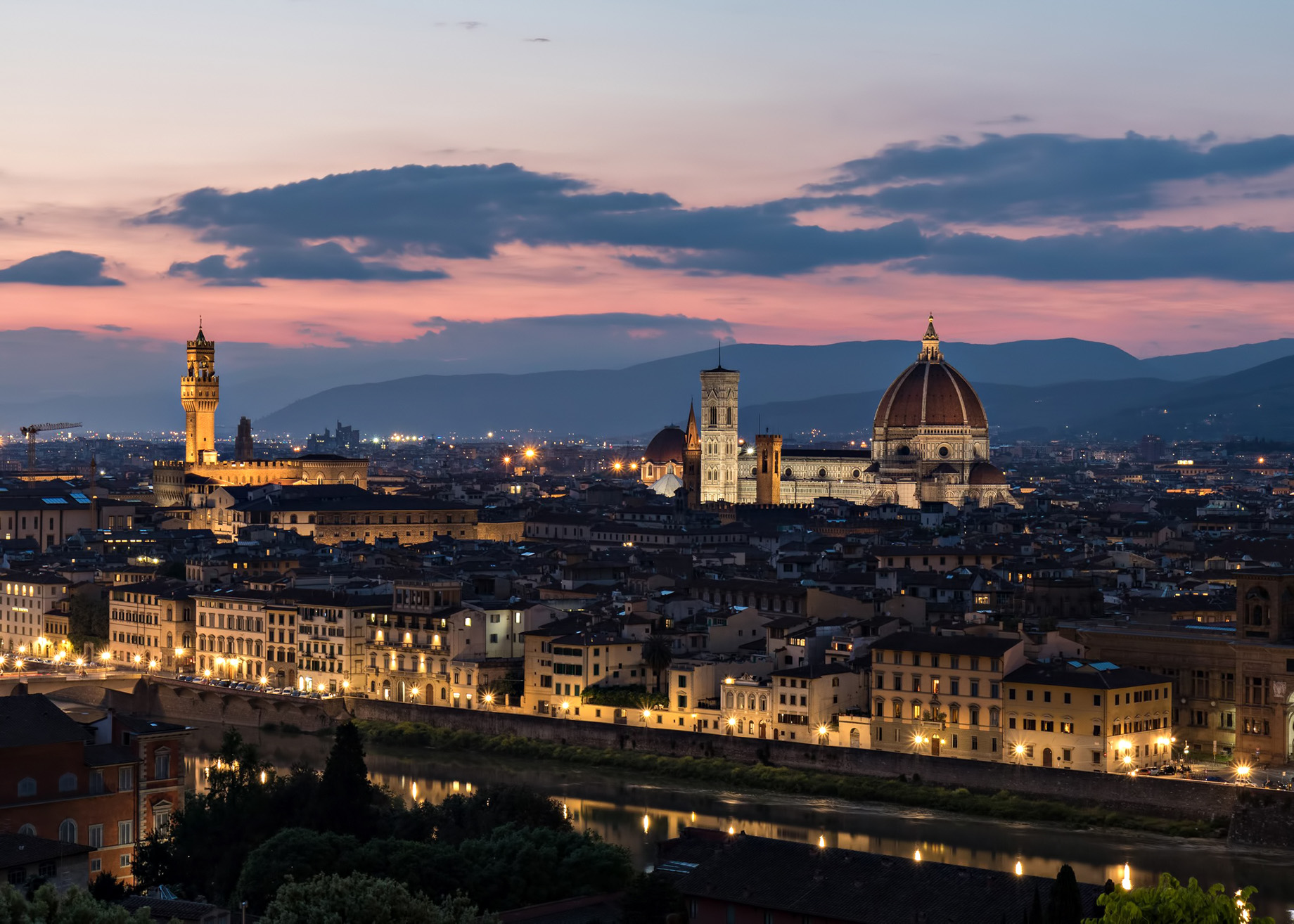 The St. Regis Florence Hotel – Florence, Italy – Basilica of Santa Maria del Fiore at Night