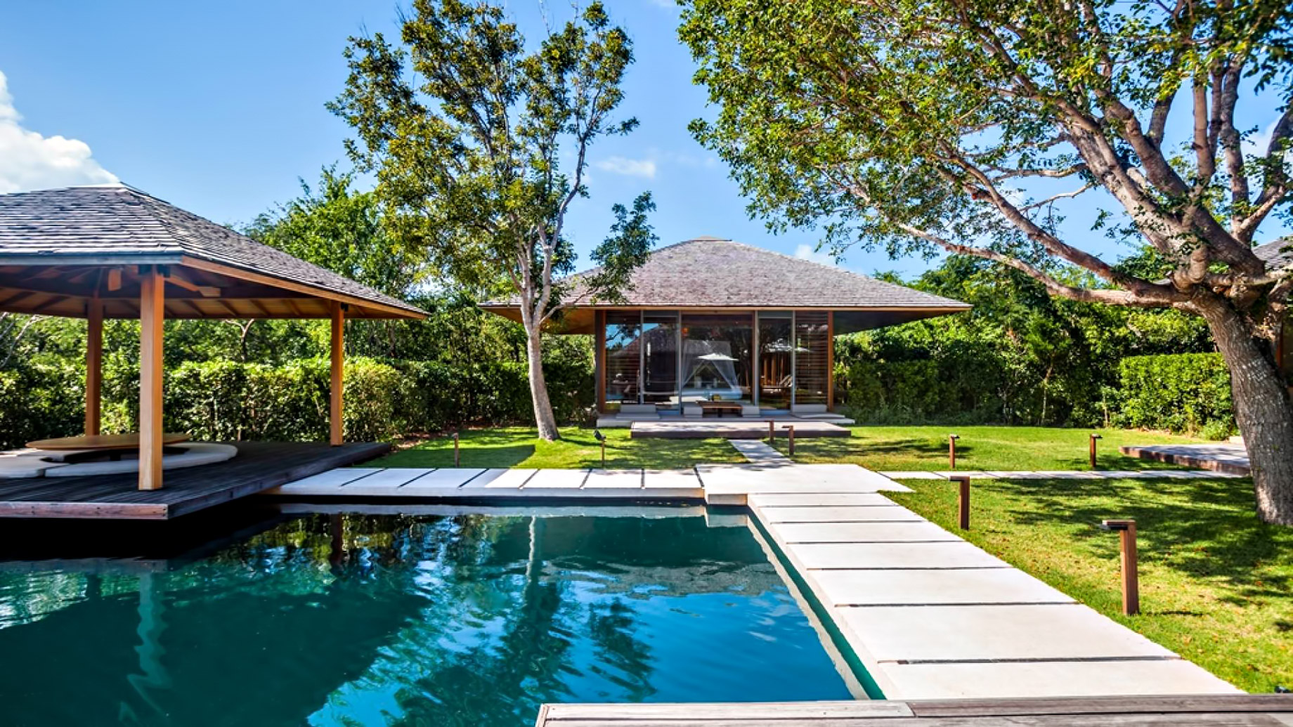 Amanyara Resort – Providenciales, Turks and Caicos Islands – 3 Bedroom Tranquility Villa Grounds