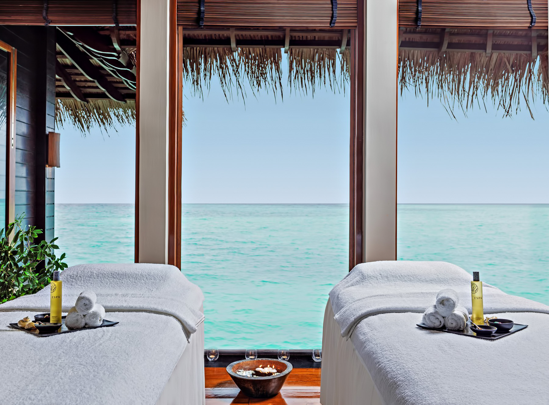 One&Only Reethi Rah Resort – North Male Atoll, Maldives – Wellness Spa Double Treatment Room View