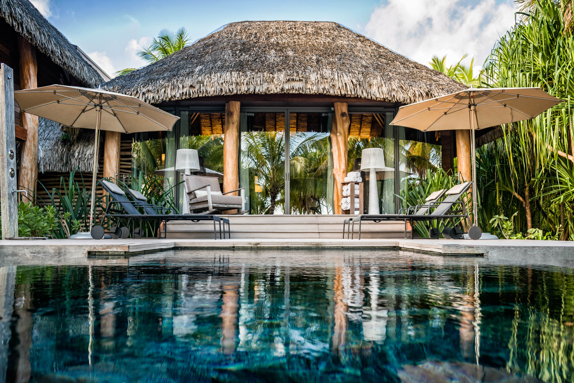 The Brando Resort – Tetiaroa Private Island, French Polynesia – 2 Bedroom Beachfront Villa Pool Deck