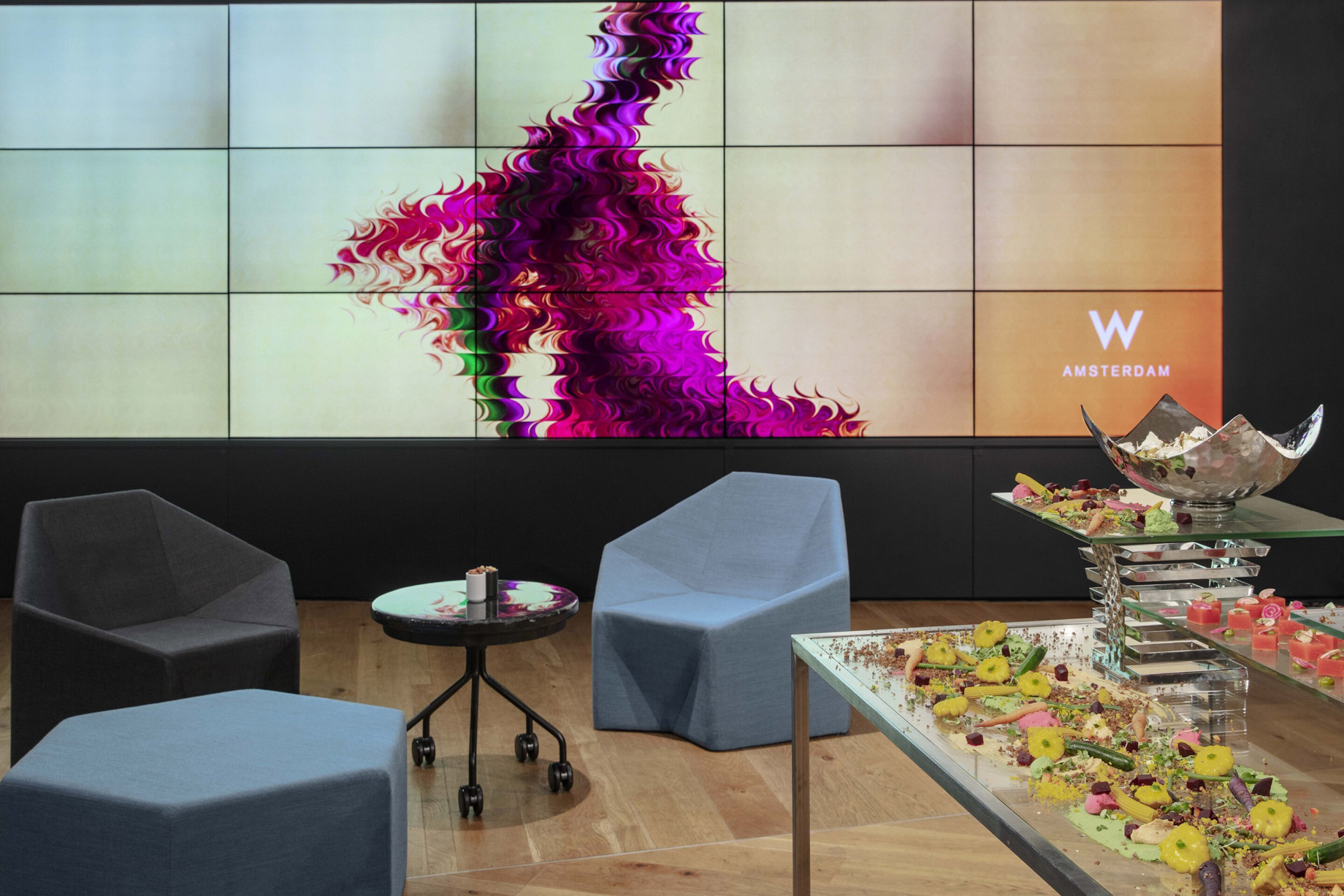 W Amsterdam Hotel - Amsterdam, Netherlands - Great Room 2 Event Setup